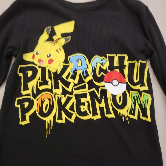 Pokémon Hybrid Apparel Long Sleeve Size Xl Graphic Kids Shirt - Picture 1 of 6